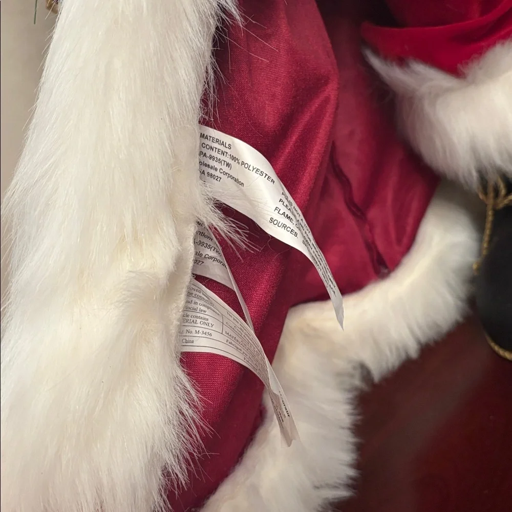 Kirkland Large Decorative Santa Statue 30” Tall